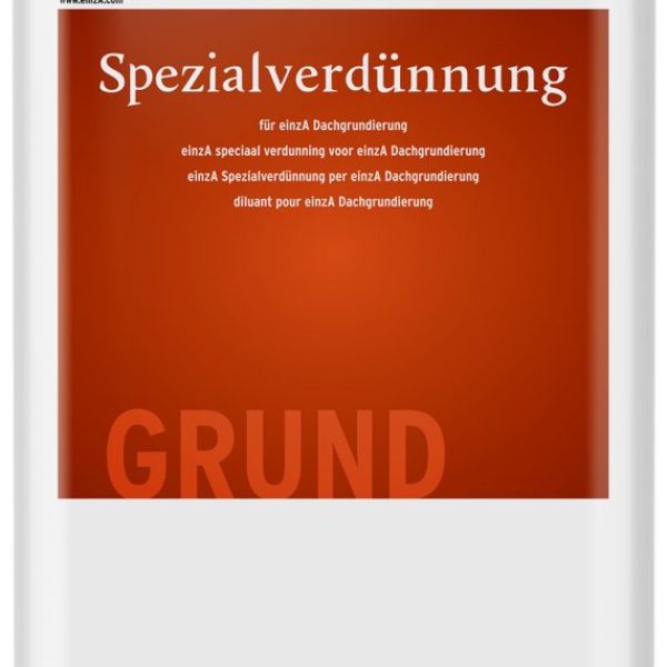 einzA Spezialverdünnung - für einzA Dachgrundierung, farblos