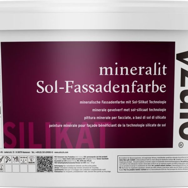 einzA mineralit Sol-Fassadenfarbe, weiß, 12,5ltr.